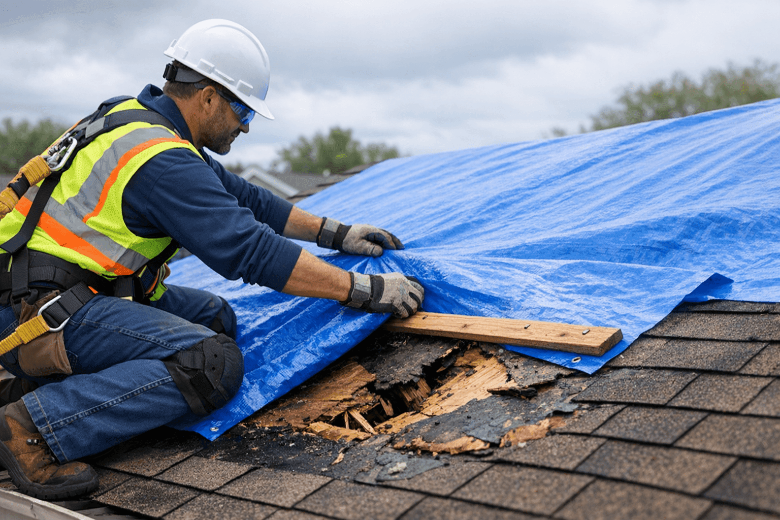How to Handle Emergency Roof Damage: Step-by-Step Homeowner Guide