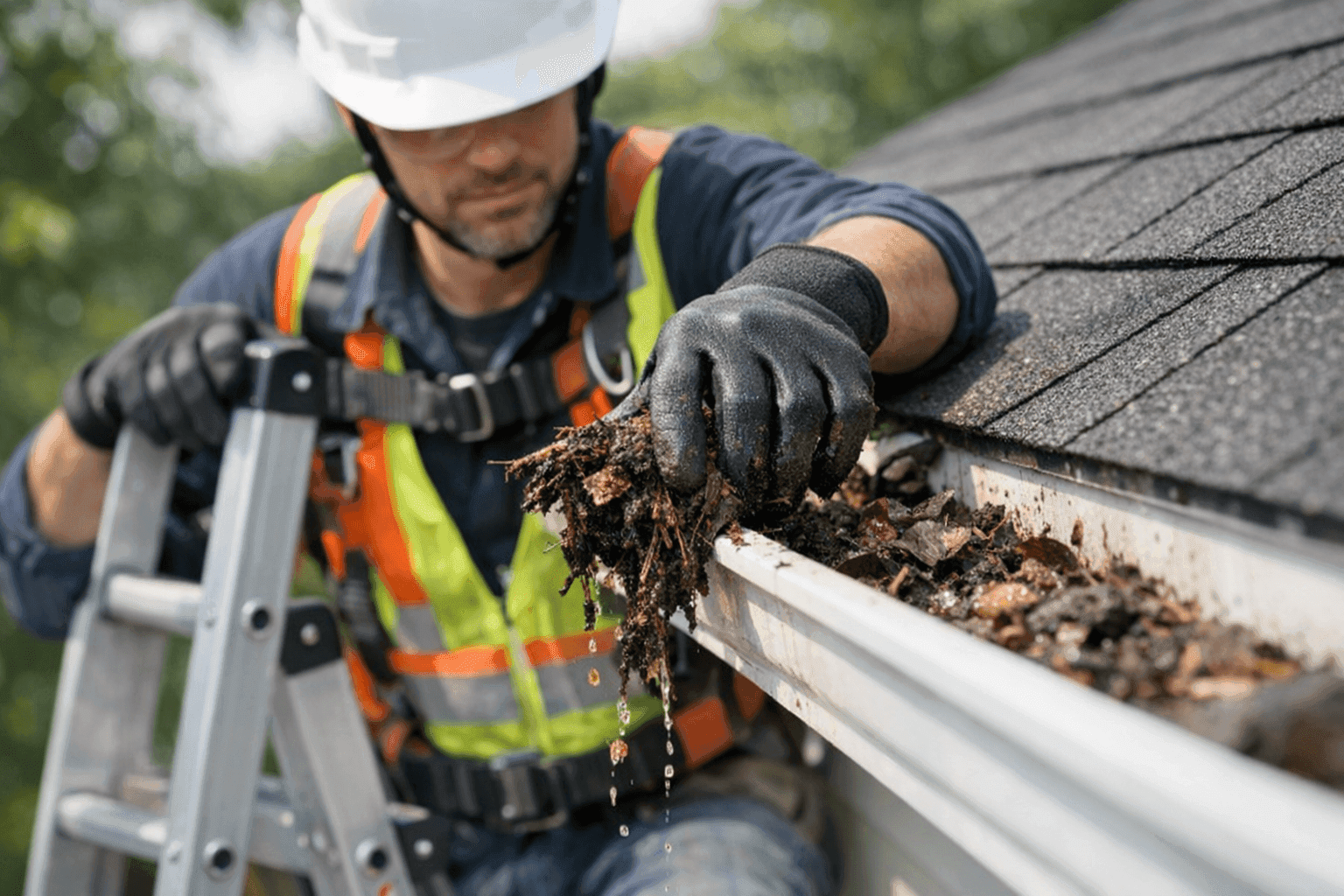 How to Prevent Roof Damage From Clogged Gutters