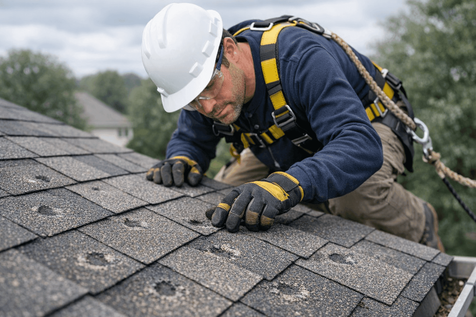 Roof Hail Damage: What to Look For and What to Do Next