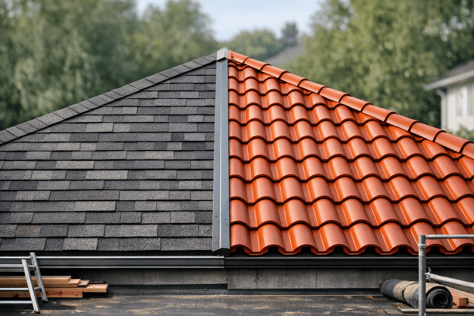 Shingle Roofing vs. Tile Roofing: Pros, Cons & Costs