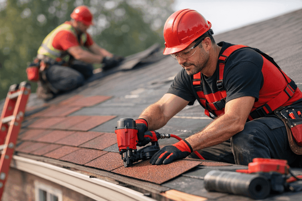 Cap Services service by Overhead Roofing