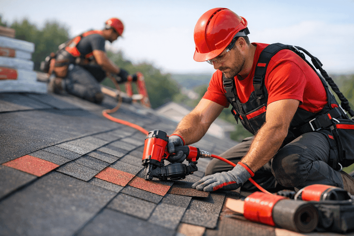 New Roof Installation service by Overhead Roofing